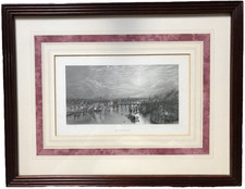 Glasgow Etching by Sam Bough (1822-1878)