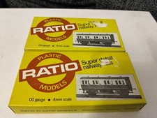 oo gauge Ratio coach kits GWR