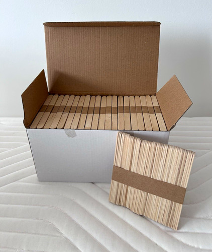 1000 wooden lollipop sticks - lollipop,