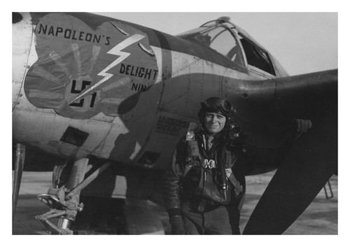 Lockheed fighter over - p, 38