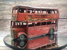 Triang Minic Tinplate Double Decker Bus - Vintage Model