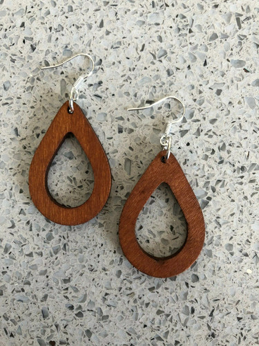 Fashion handmade wood oval - wood,