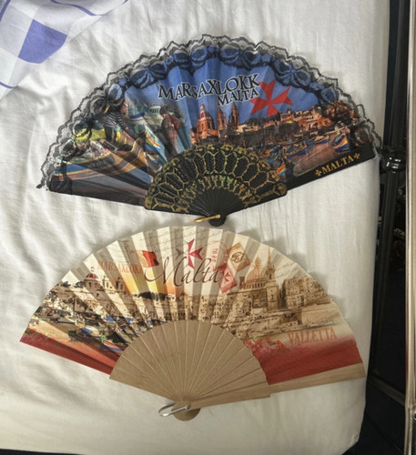Malta souvenir folding hand - 2x,