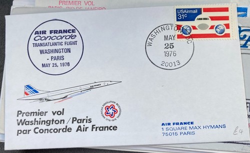 Concorde flown air - flown, france