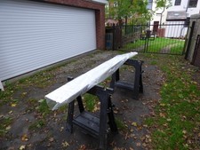 white upvc fascia board 200mm deep