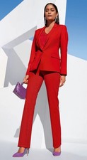 Zara New Woman Red Fitted