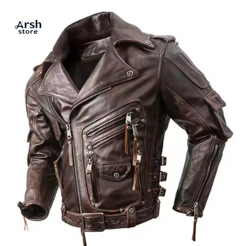 Men vintage leather - vintage,