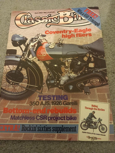 Classic bike magazine june - magazine,