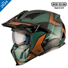 MT STREETFIGHTER FULL FACE OFF ROAD SKULL MOTORCYCLE MOTORBIKE MX CRASH HELMET