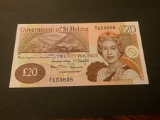 £20 St Helena banknote dated