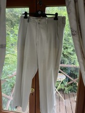 Men's Chervo Golf Trousers Cream Color