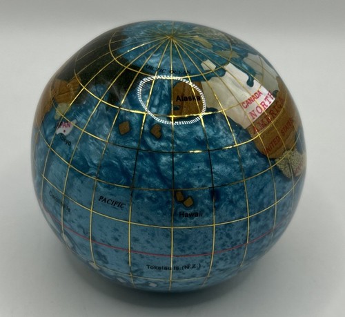 Gemstone globe blue - gemstone,