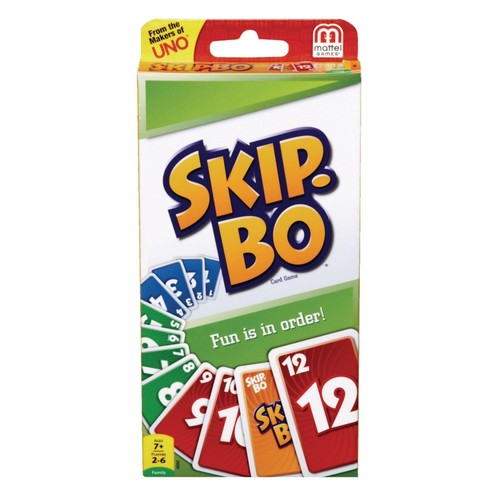 Skip card game - skip-bo, the