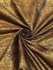 1 Meter Brown/Gold Paisley
