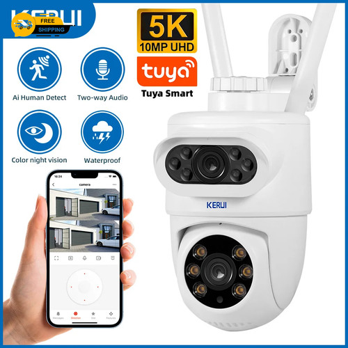 Kerui outdoor 10mp dual - kerui, 5k