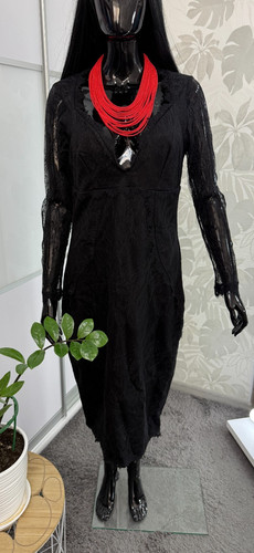 Femme noir black lace - la,
