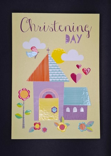 Christening day card - day,,