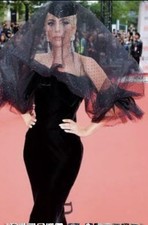 Lady Gaga hat and pink wig