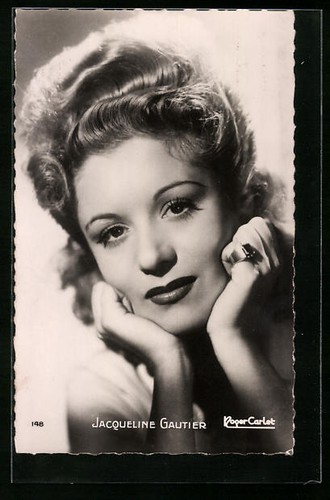 Postcard actress jacqueline - postcard,