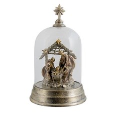 Antiqued Nativity Scene, Holy