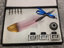 Natural feather the writing - the,