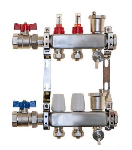 Underfloor heating manifold - heating,