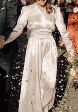 1930s-40s Vintage Wedding Dress