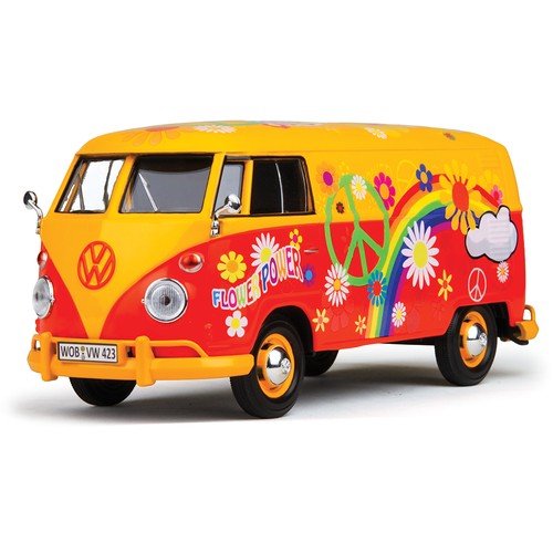 Flower power microbus - flower,