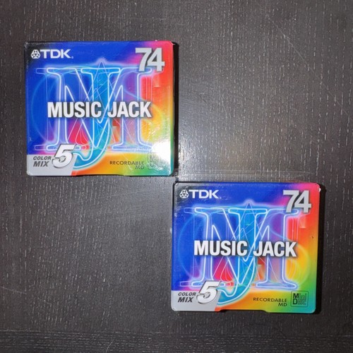 Tdk music jack minidisc pack - minidisc, 5