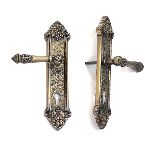 Set massive solid brass - set, door