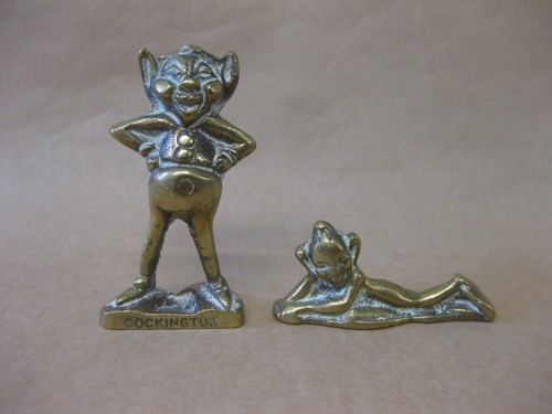 Vintage brass pixie - brass,