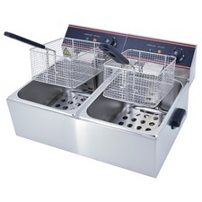 Electric Deep Fat Fryer Double