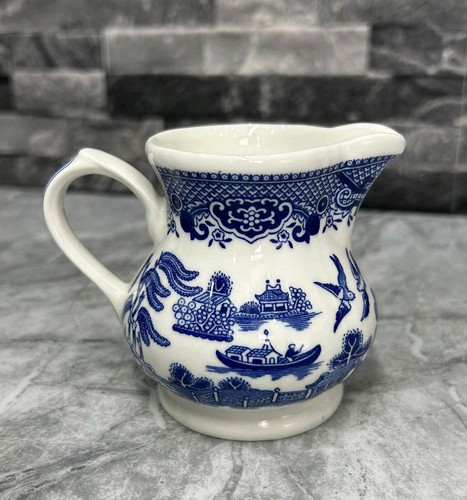 Churchill willow pattern cream - churchill,