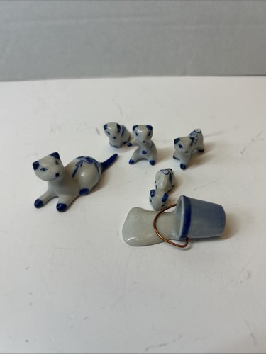 Vtg delft blue mini - mini, &