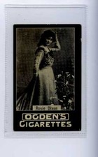 (Jj2605) OGDENS TABS TYPE , ROSIE DIXON, c1899-1901,