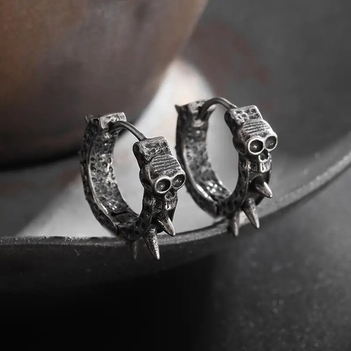 Unisex vintage punk - vintage, skull