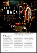 SOUND-ON-SOUND MAGAZINE INSIDE TRACK THE LES MISERABLES SOUND TEAM PART 1