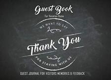 Guest Book for Vacation Home 