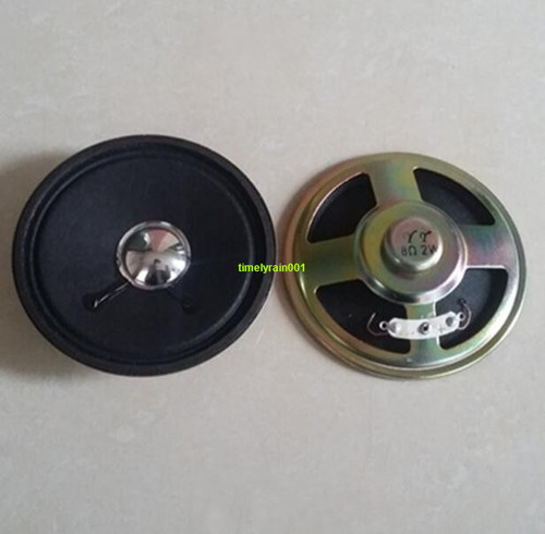 2pcs inch 8ω - 2pcs, round