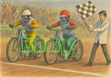 Speedway Race to the Line Card