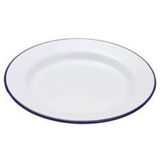 Falcon white enamel - x, round