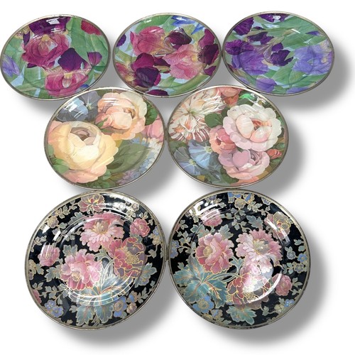 Vintage floral glass - floral,