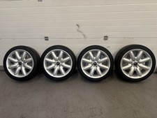 Mini Cooper S R53 R52 R50 Crown Alloys 17" Alloy Wheels Recently Refurbished
