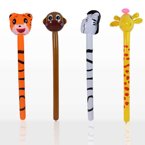 Inflatable jungle animals - inflatable,