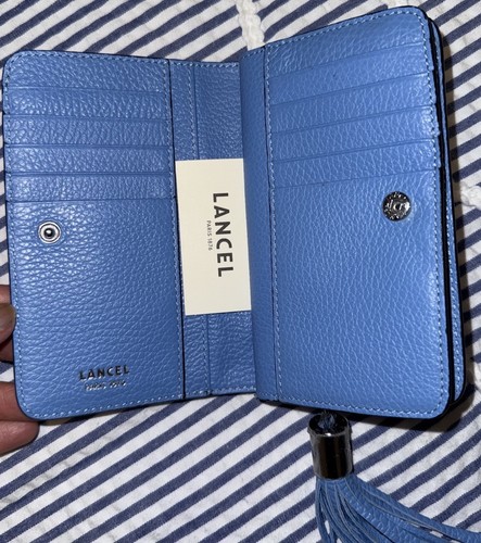 Lancel around zipper compact - lancel,