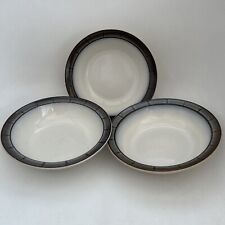 3 X DENBY Saturn cereal / fruit / pudding bowl 7’
