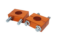 HBC23 GOLD HANDLEBAR CLAMPS