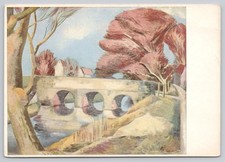 Postcard Art the Bridge by