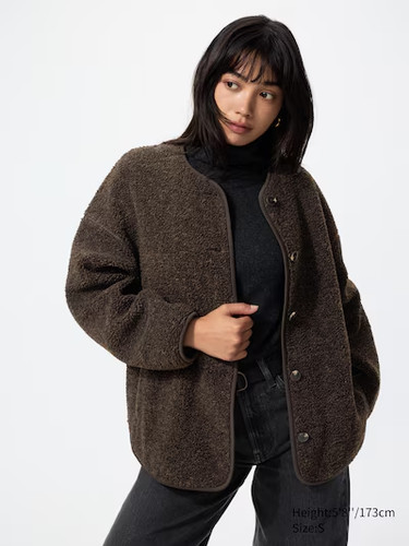 Uniqlo pile lined fleece - pile,