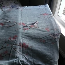 King Size Duvet Cover + Pillowslips In Duck egg Blue 